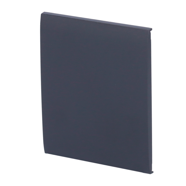 Panel táctil para interruptor de luz simple - AJ-CENTERBUTTON-1G2W-GRA