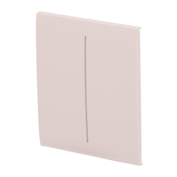 Panel táctil para interruptor de luz doble - AJ-CENTERBUTTON-2G-IVO