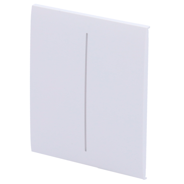 Panel táctil para interruptor de luz doble - AJ-CENTERBUTTON-2G-W
