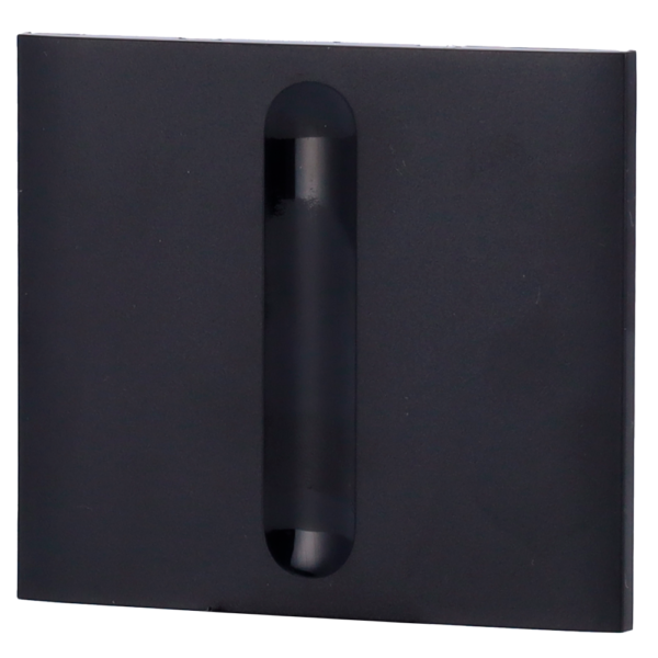 Panel táctil para interruptor de luz regulable - AJ-CENTERBUTTON-DIMMER-B-VERT