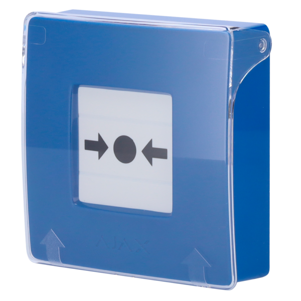 Botón manual de alarma de incendio azul - AJ-MANUALCALLPOINT-BLUE