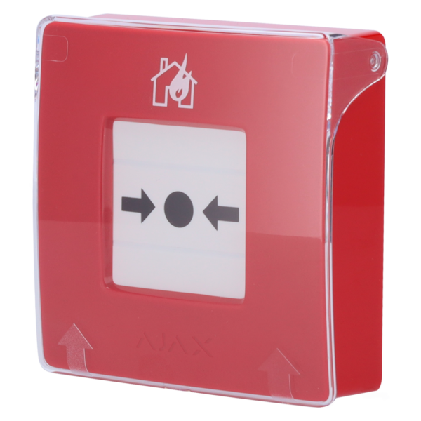 Botón manual de alarma de incendio rojo - AJ-MANUALCALLPOINT-RED
