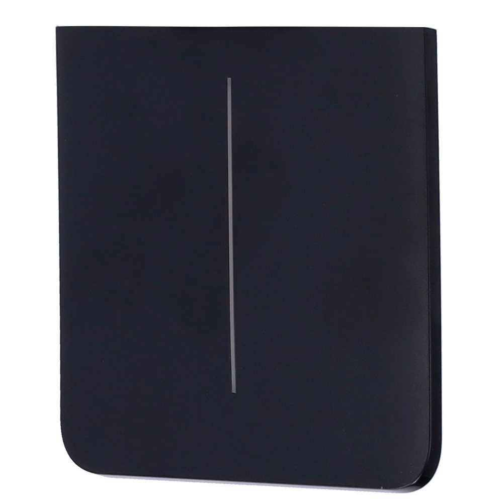 Panel táctil para interruptor de luz doble – AJ-SIDEBUTTON-2G-B-VERT