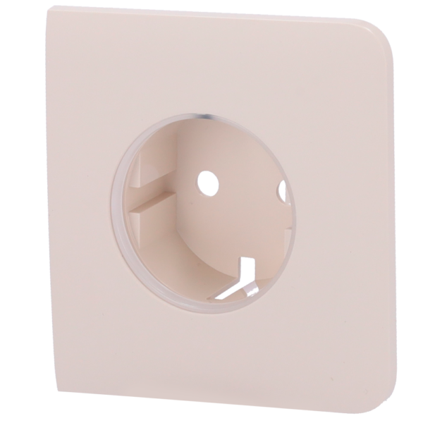Tapa lateral para enchufe básico tipo F - AJ-SIDECOVER-IVO