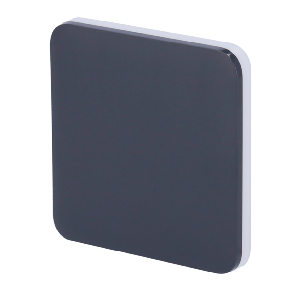 Panel táctil para un interruptor de luz - AJ-SOLOBUTTON-1G2W-GRA