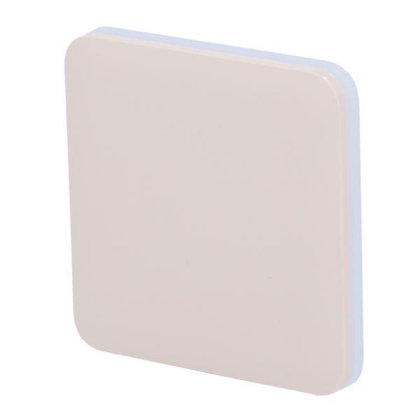 Panel táctil para un interruptor de luz - AJ-SOLOBUTTON-1G2W-IVO