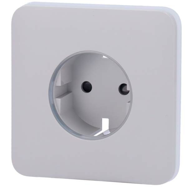 Tapa frontal para enchufe inteligente tipo F - AJ-SOLOCOVER-SMART-FOG