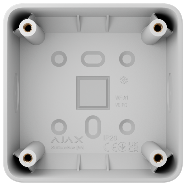 Caja de montaje para un dispositivo - AJ-SURFACEBOX-W