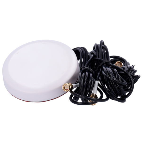 Antena Blanca 4G con GPS y Wi-Fi - ANT-4G24G-03D-G-O-ORV-W