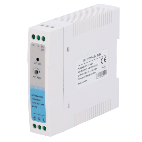Fuente de alimentación - DC12V2A-DIN-SLIM