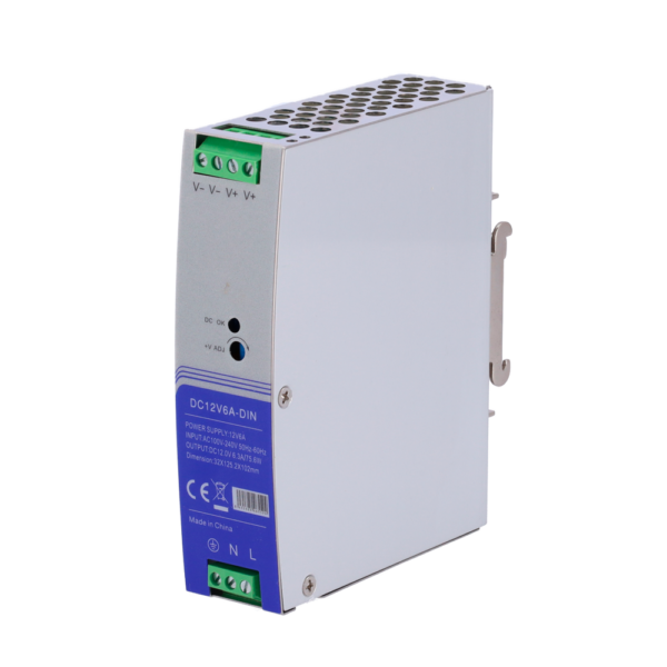 Fuente de alimentación conmutada - DC12V6A-DIN