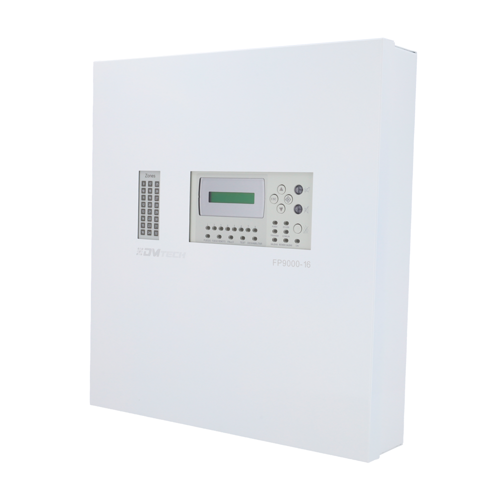 Central convencional de 16 zonas con pantalla LCD – DMT-FP9000-16