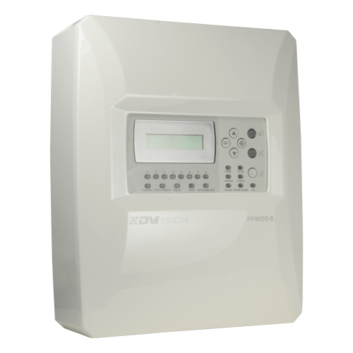 Central convencional de 8 zonas con pantalla LCD – DMT-FP9000-8