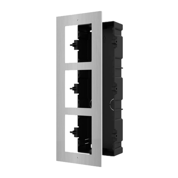 Panel frontal y caja de registro encastrada - DS-KD-ACF3/S