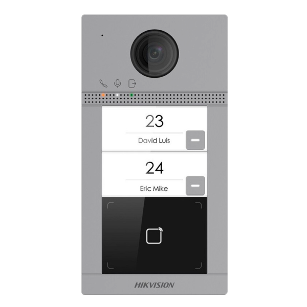 Videoportero IP WiFi 2 apartamentos - DS-KV8213-WME1(C)