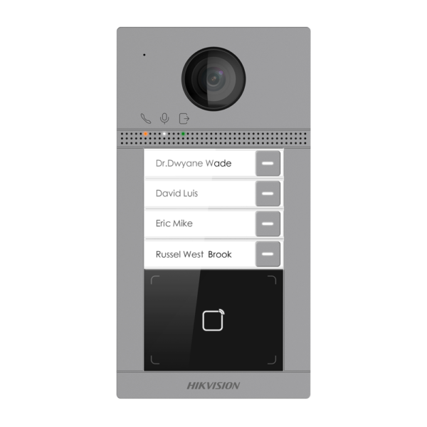 Videoportero IP WiFi 4 apartamentos - DS-KV8413-WME1(C)