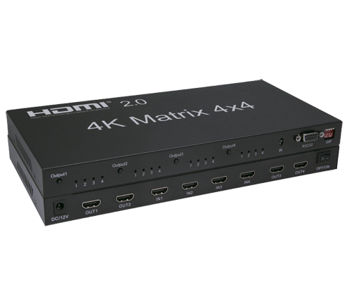 Multiplicador de señal HDMI – HDMI-MATRIX-4X4-4K