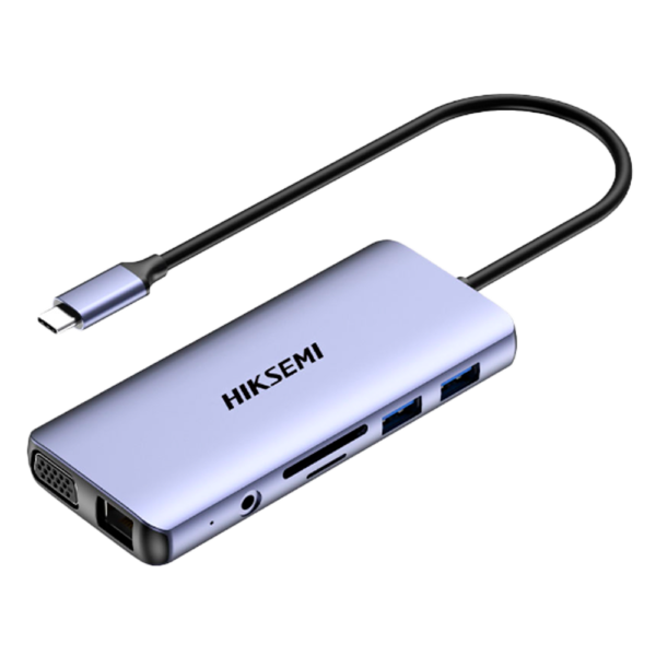 Hub USB-C 11 en 1 Hikvision - HS-HUB-DS11(STD)/A/T/S/2U3/H/2U2/P/L/V