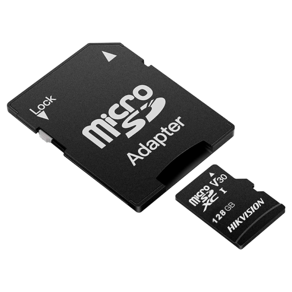 Tarjeta de memoria con adaptador Hikvision - HS-TF-C1STD-128G