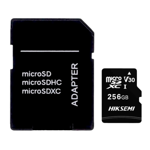 Tarjeta de memoria con adaptador Hikvision - HS-TF-C1STD-256G