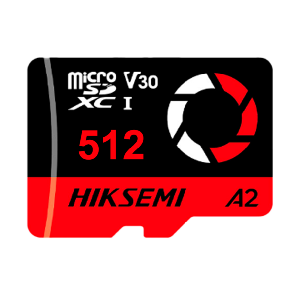 Tarjeta de memoria Hikvision - HS-TF-E3(STD)/512G/CAPTURE/W