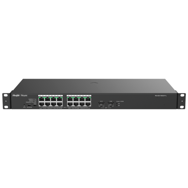 Reyee Switch PoE Sobremesa - RG-ES118GS-P-L