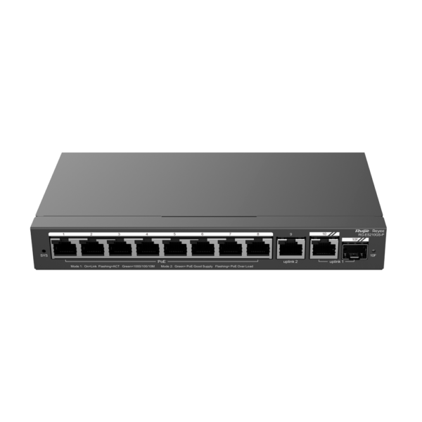 Reyee Switch PoE Cloud Gestionable - RG-ES210GS-P