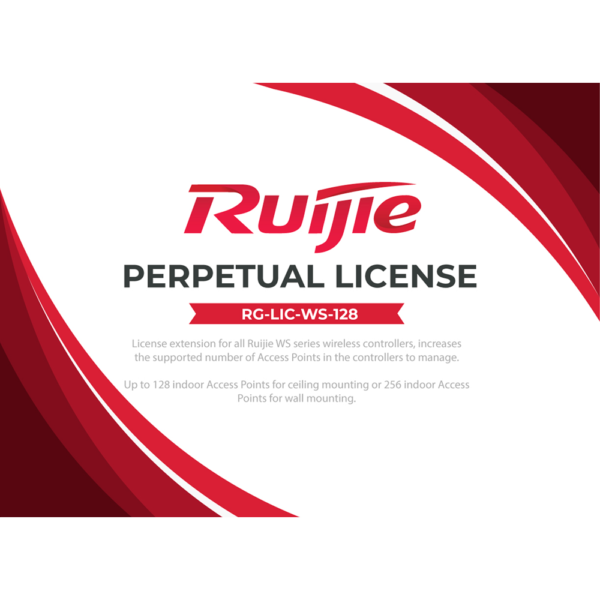 Licencias para controladora Ruijie serie WS - RG-LIC-WS-128