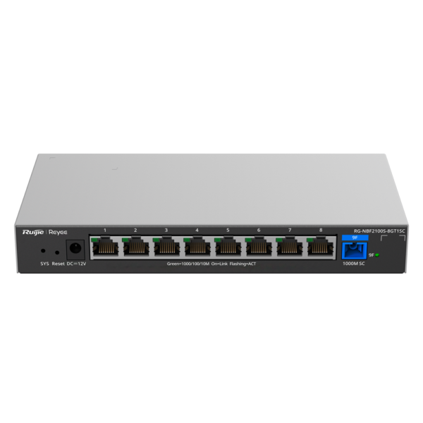 Reyee E-Lighten Switch Cloud Capa 2 - RG-NBF2100S-8GT1SC
