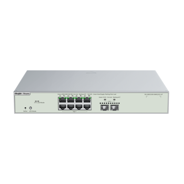 Reyee Switch Cloud Gestionable L3 - RG-NBS5300-8MG2XS-UP