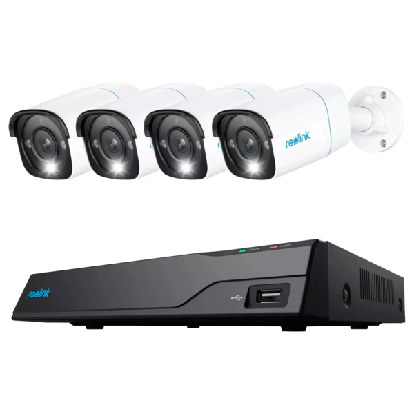 Reolink Kit NVR PoE + 4 camaras 5MP PoE 2TB - RL-NVS8-5MB4