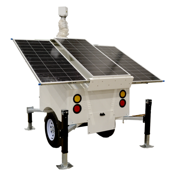 Trailer de alimentación autónoma para CCTV - SF-CCTVTRAILERPR07-2520WH