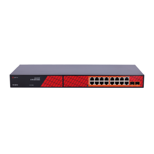 Safire Switch Hi-PoE - SF-SW1816HIPOE-GF-300