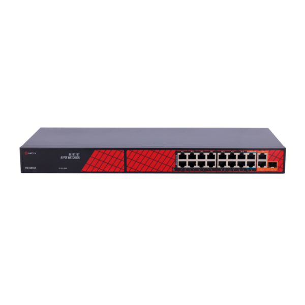 Safire Switch Hi-PoE - SF-SW1916HIPOE-HF-300