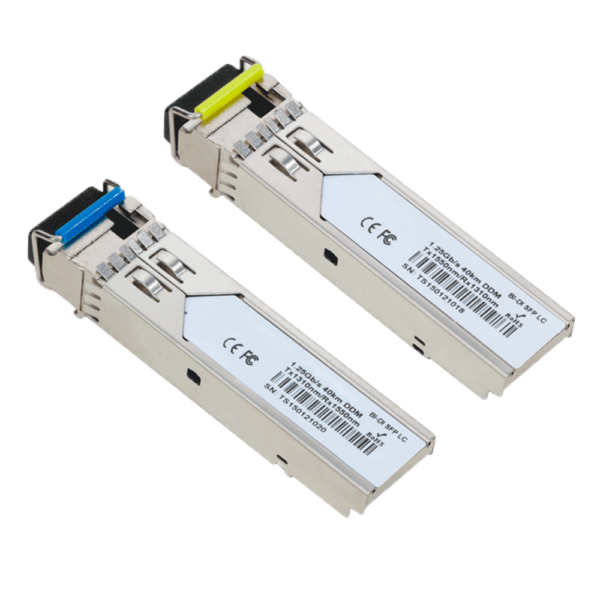 Pareja de módulos transceptores SFP - SFP-TR1513EX-40SMF-LC