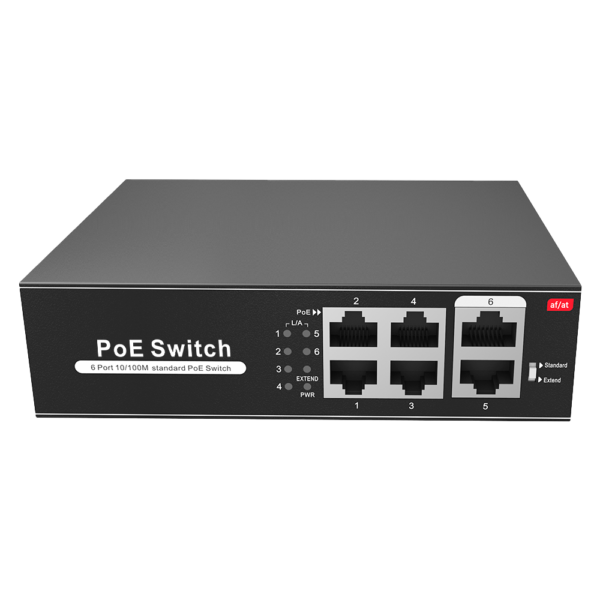Switch PoE - SW0604POE-65-E