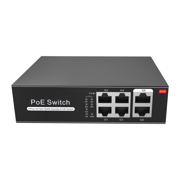 Switch PoE - SW0604POE-G-65-E