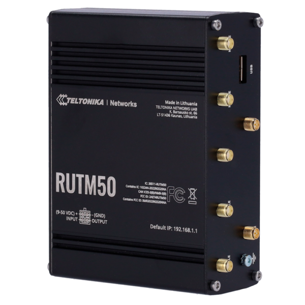 Teltonika Router Industrial 5G - TK-RUTM50