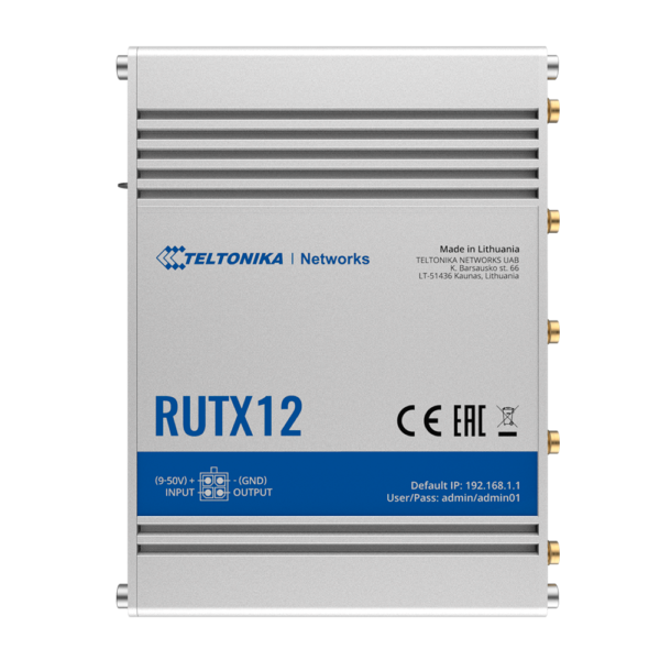 Teltonika Router 4G Industrial - TK-RUTX12
