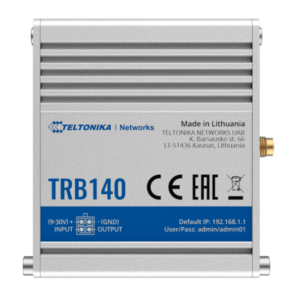 Teltonika Gateway 4G Industrial - TK-TRB140