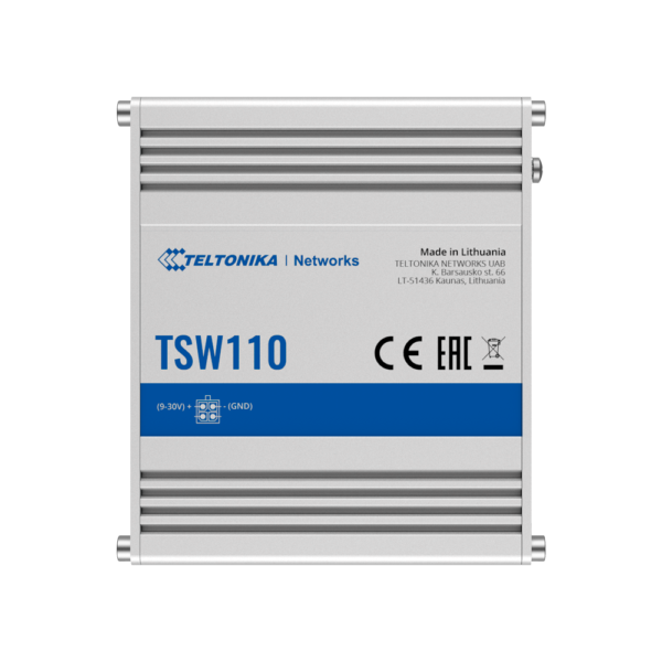 Teltonika Switch No gestionable Industrial - TK-TSW110