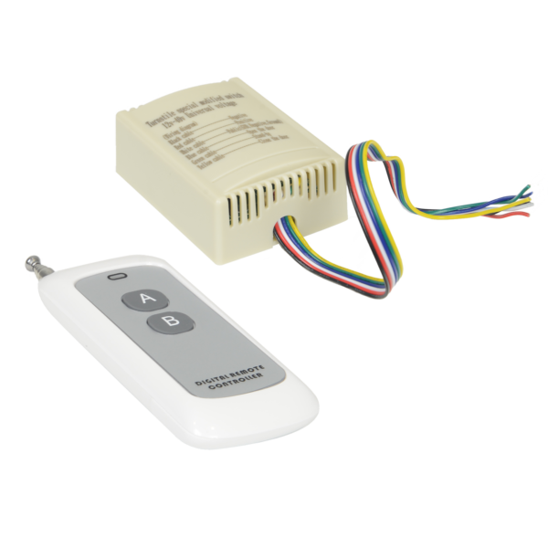Relé inalámbrico con mando para tornos - TS-PUSHBUTTON