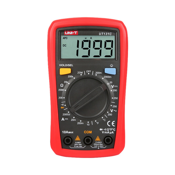 Multímetro digital de mano LCD - UT131C