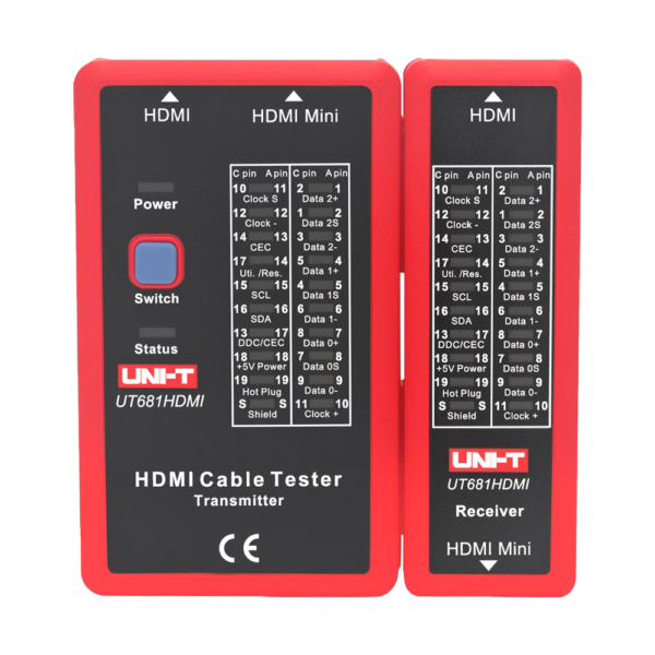 Tester de cables - UT681HDMI