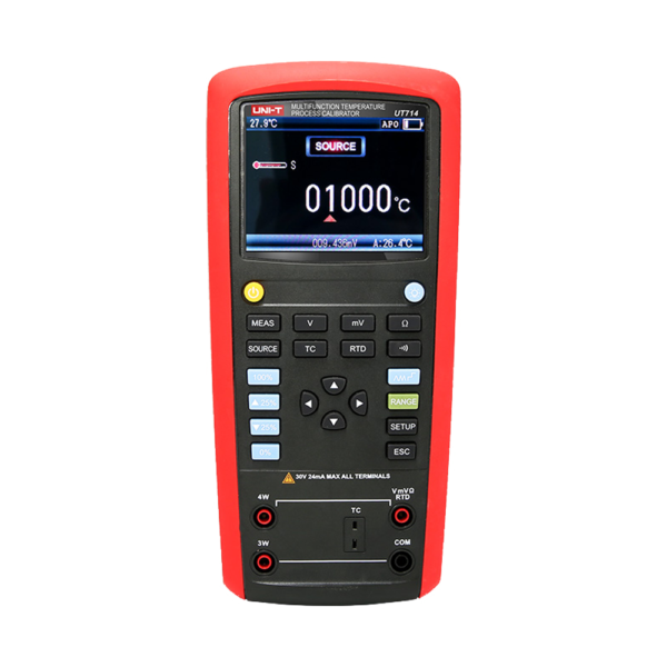 Calibrador de proceso de temperatura - UT714