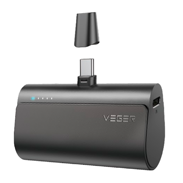 VEGER Mini Power bank con LEDs  carga - VG-W0556