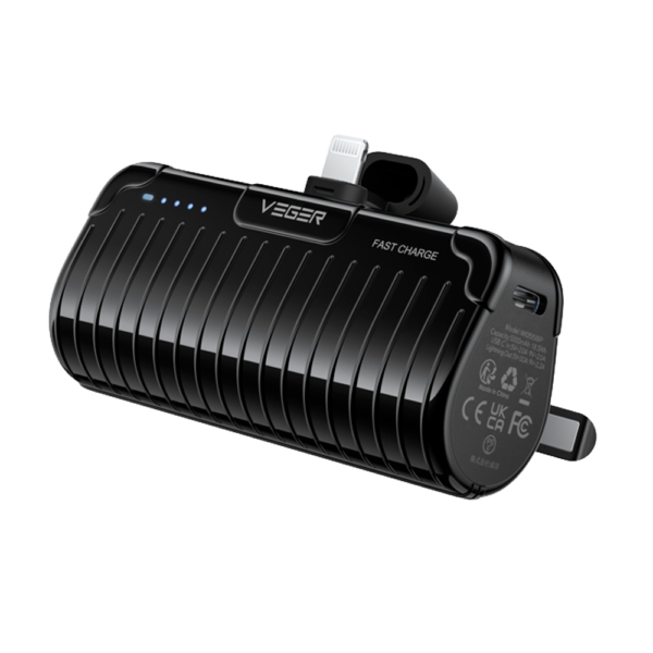 VEGER Mini Power bank con LEDs carga - VG-W0558P