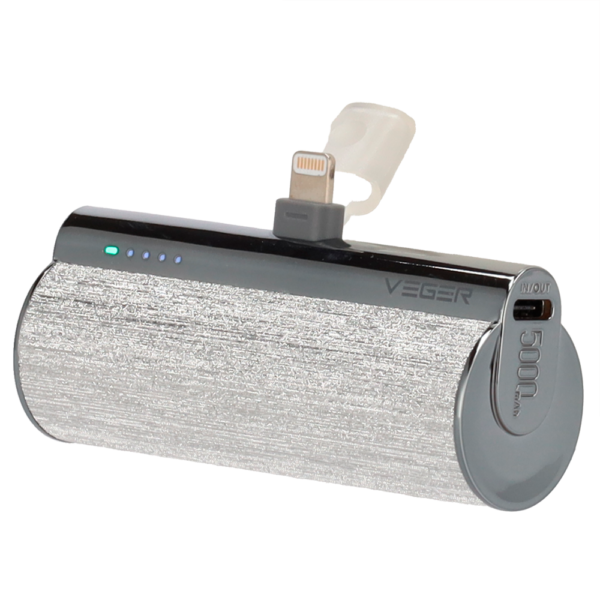 VEGER Mini Power bank con LEDs carga - VG-W0573P-S