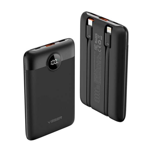 VEGER Power bank con pantalla LCD - VG-W1170