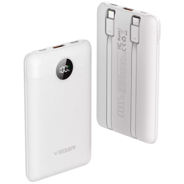 VEGER Power bank con pantalla LCD - VG-W1170-W